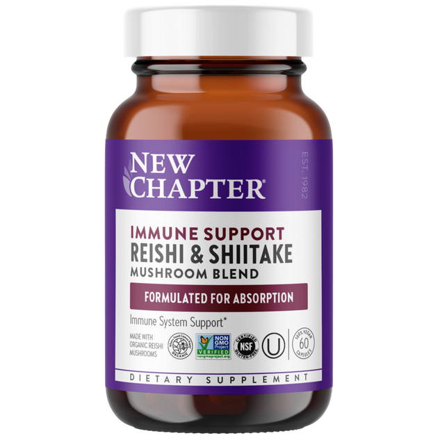 Immune Support Reishi & Shiitake, 60 capsules , Form_Capsules