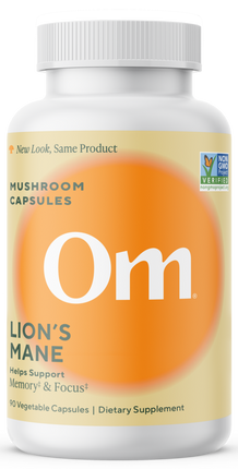 Lion's Mane Mushroom Superfood Capsules, 90 capsules , Form_Capsules