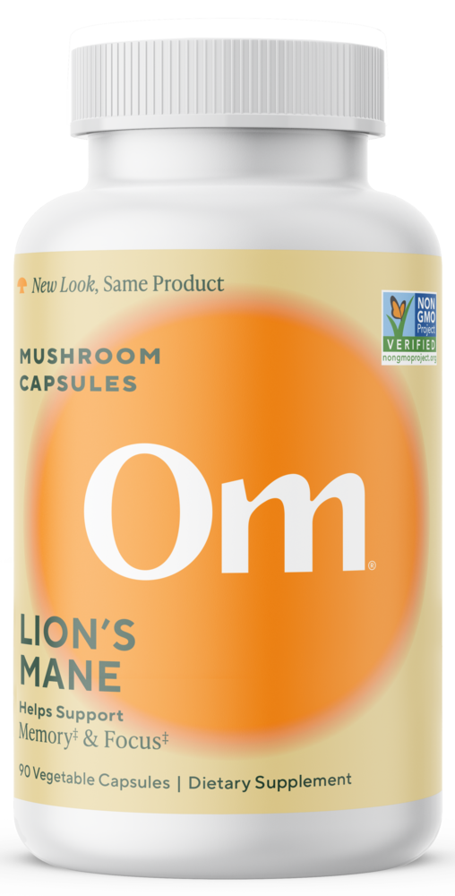 Lion's Mane Mushroom Superfood Capsules, 90 capsules , Form_Capsules