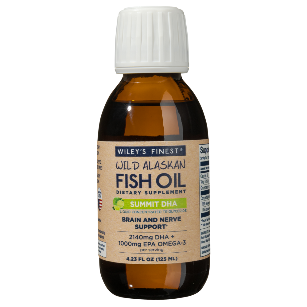 Summit DHA, 125 mL Liquid , Brand_Wiley's Fish Oil Form_Liquid Size_125 mL