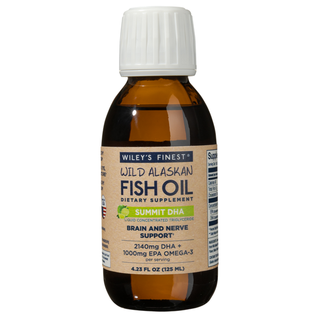 Summit DHA, 125 mL Liquid , Brand_Wiley's Fish Oil Form_Liquid Size_125 mL