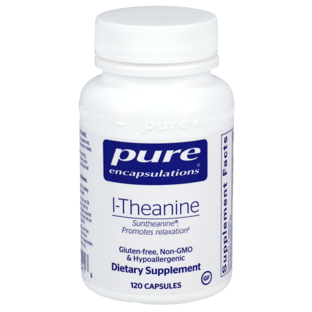 l-Theanine, 120 Capsules , Brand_Pure Encapsulations caps Emersons