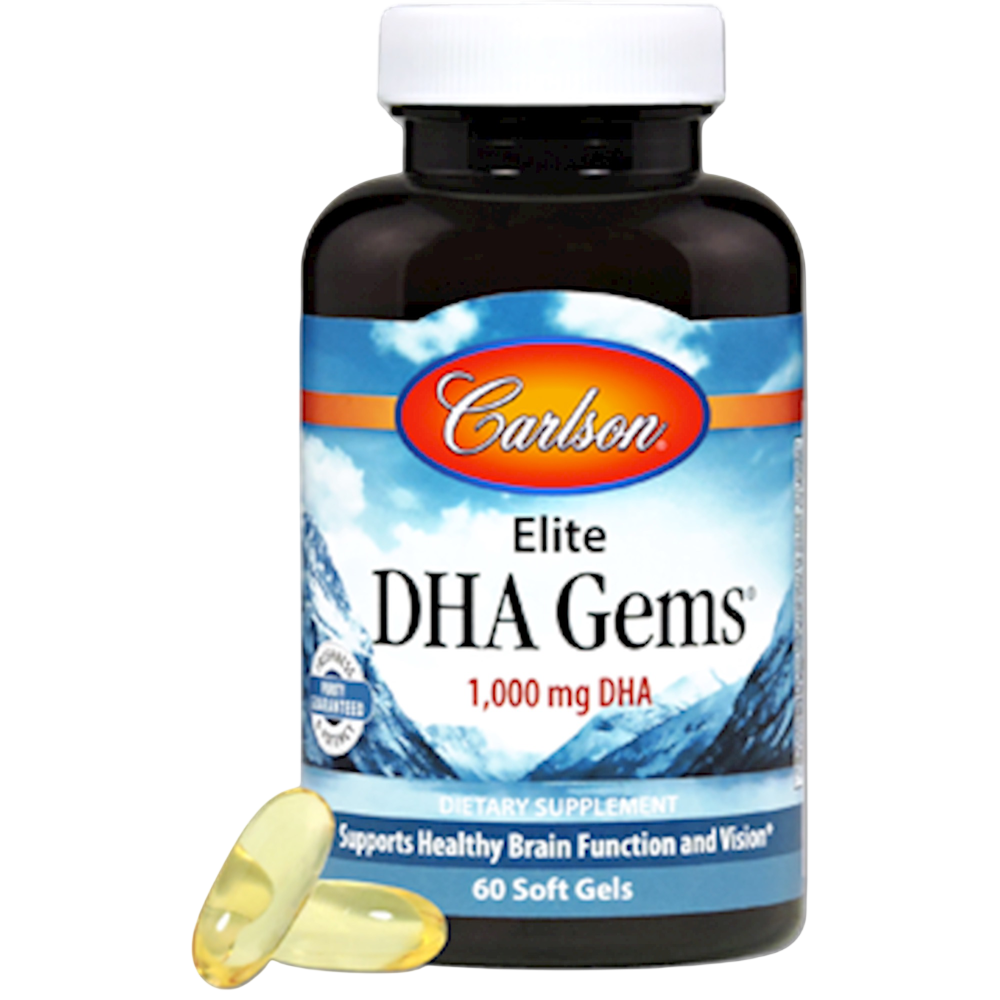 Elite DHA Gems, 60 Softgels