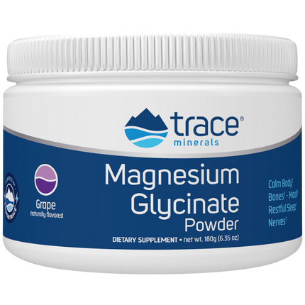 Magnesium Glycinate Powder Grape, 180 g Powder