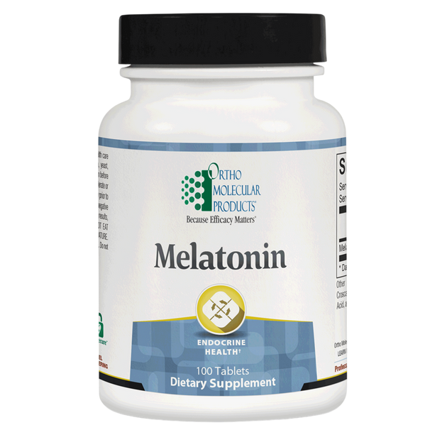 Melatonin, 100 tablets , Brand_Ortho Molecular Form_Tablets Requires Consultation Size_100 Tabs tabs