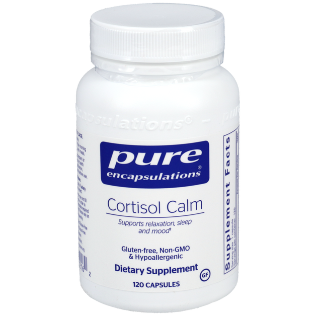 Cortisol Calm, 120 Capsules , Brand_Pure Encapsulations Form_Capsules Requires Consultation Size_120 Capsules