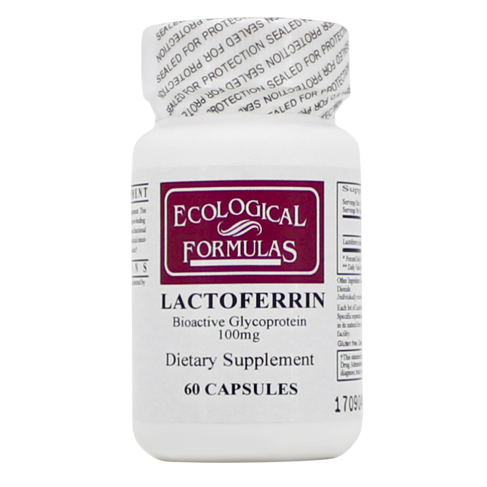 Lactoferrin 100mg, 60 Capsules