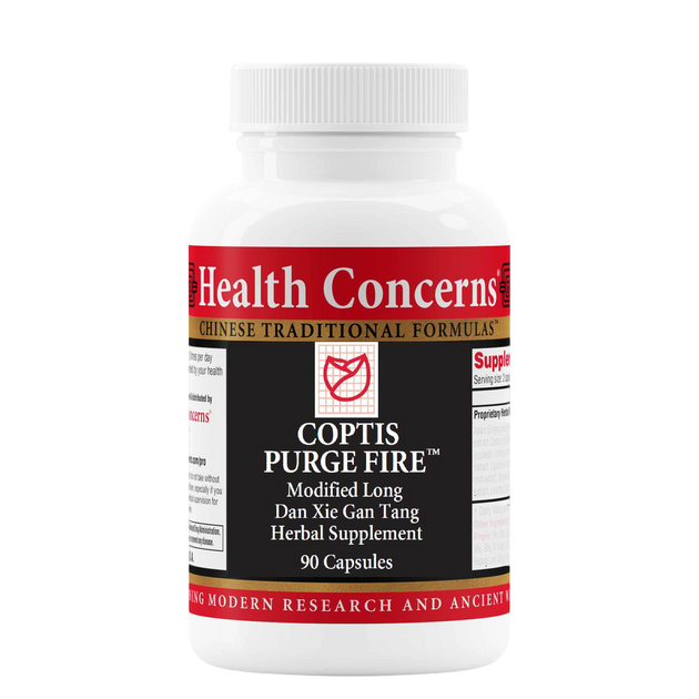Coptis Purge Fire, 90 Capsules