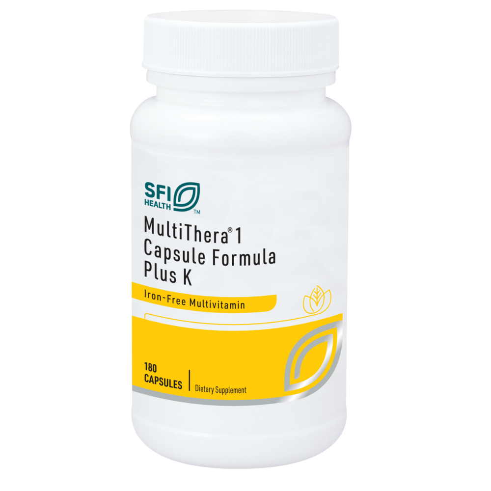 MultiThera®1 Capsule Formula plus K, 180 Capsules