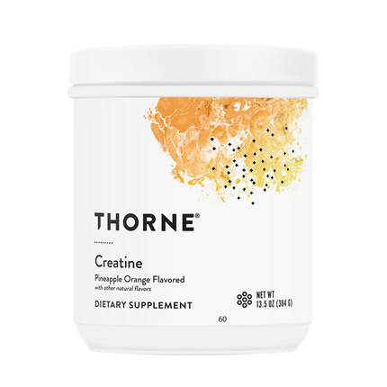 Creatine (Pineapple Orange Flavored), 384 g Powder , Brand_Thorne Research Form_Powder Size_384 g