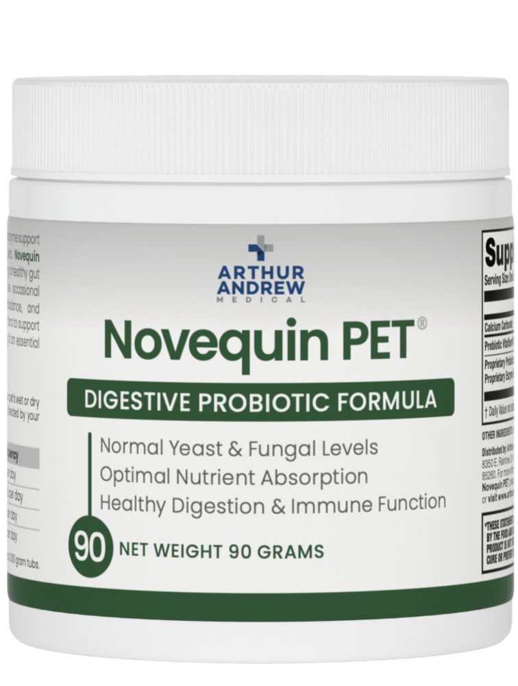 Arthur Andrew Medical Novequin PET (Digestive Probiotic Formula) - front