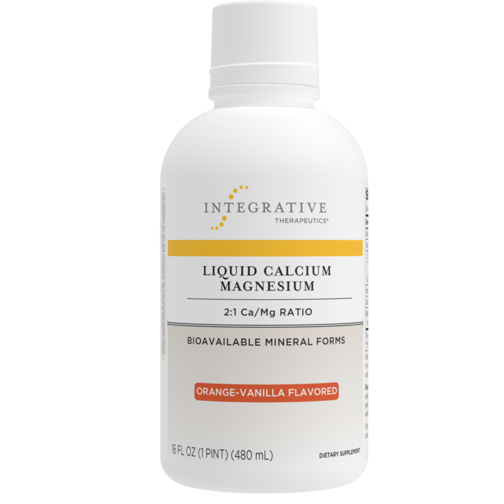 Liquid Calcium Magnesium Orange-Vanilla 2:1, 480 mL