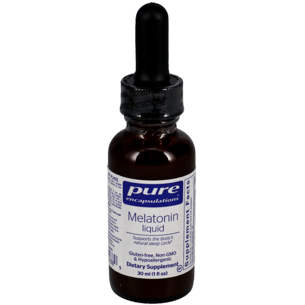 Melatonin Liquid, 1 Fl Oz (30 mL) Liquid , Brand_Pure Encapsulations Emersons liquid