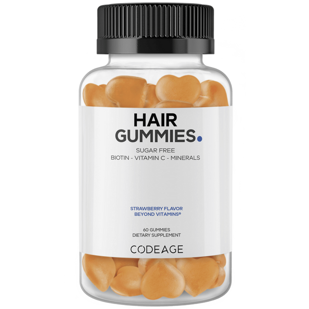 Hair Gummies, 60 Gummies