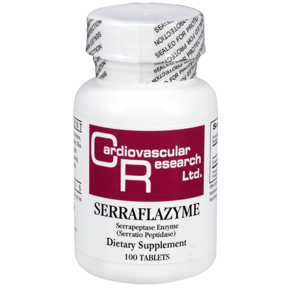Serraflazyme Serrapeptase Enzyme, 100 Tablets