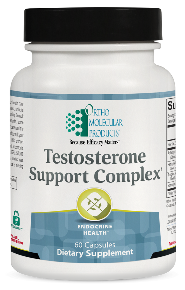 Testosterone Support Complex, 60 capsules , Brand_Ortho Molecular caps Form_Capsules Requires Consultation Size_60 Caps