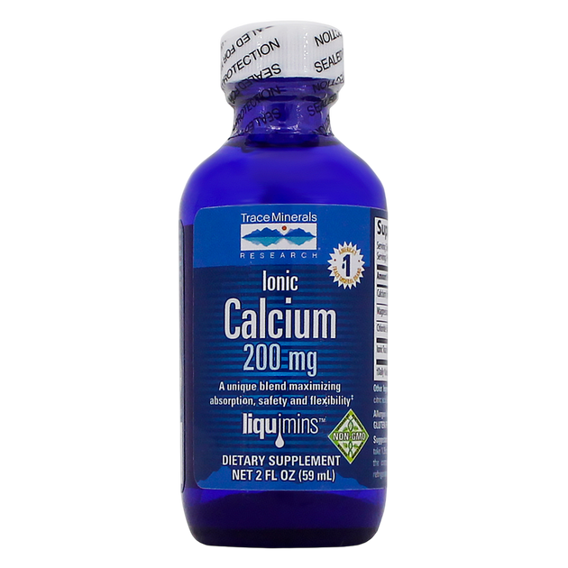 Liquid Ionic Calcium, 59 mL Liquid , Brand_Trace Minerals Form_Liquid Size_59 mL