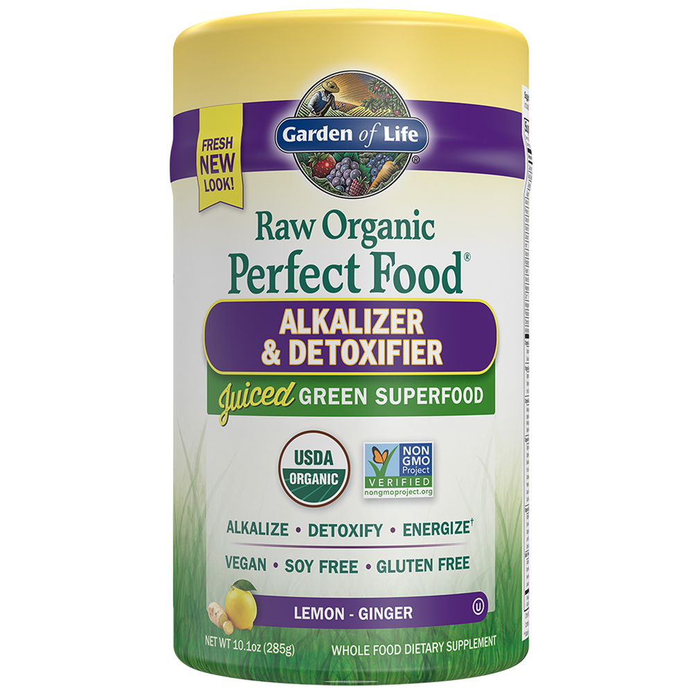 Perfect Food Raw-Alkalizer-Detoxifier Organic Powder, 285 g