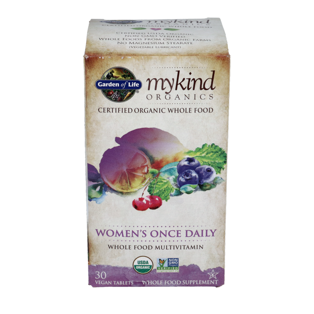 mykind Organics Women’s Once Daily Multi, 30 Vegan Tablets