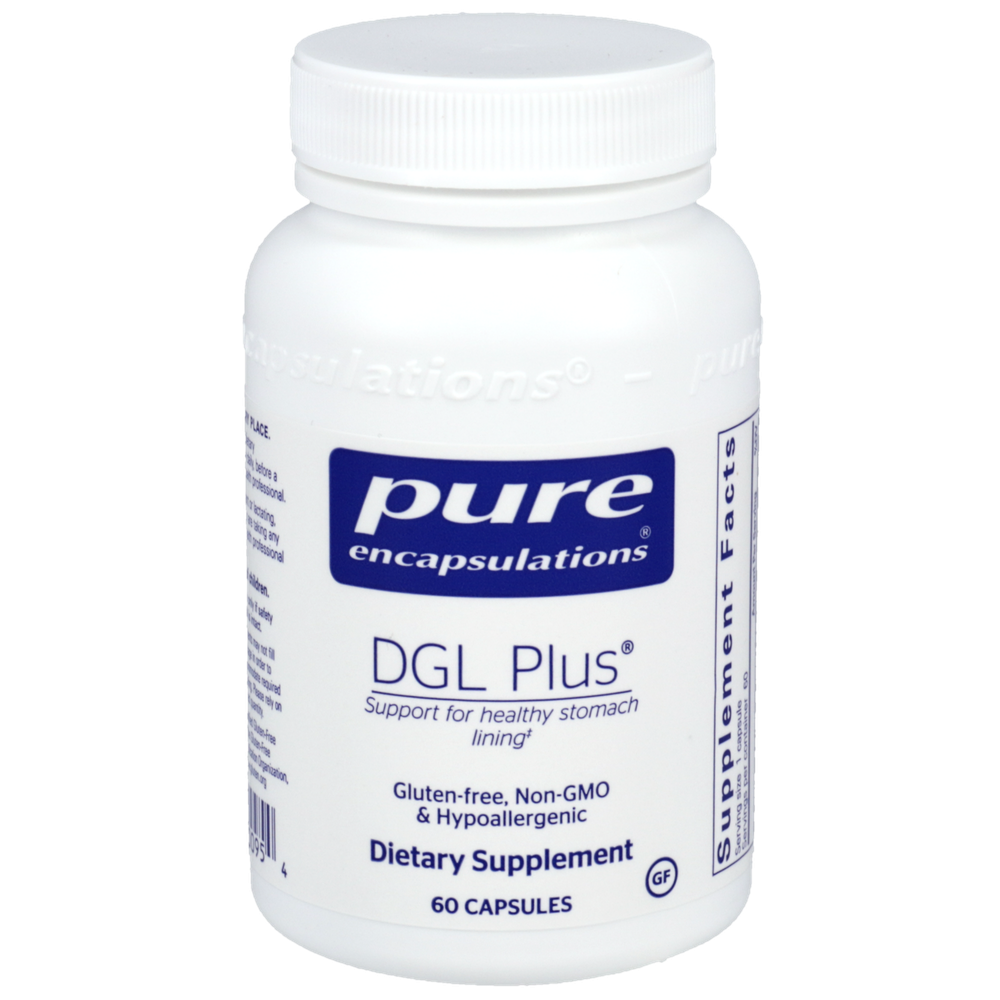 DGL Plus, 60 Capsules , Brand_Pure Encapsulations Form_Capsules Requires Consultation Size_60 Capsules