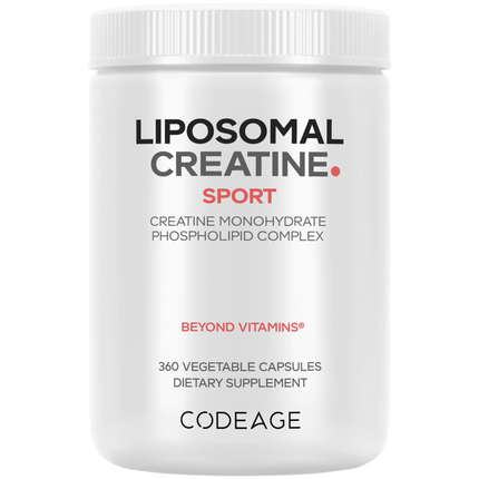 Liposomal Creatine Monohydrate Phospholipid Complex Capsules, 360 Capsules