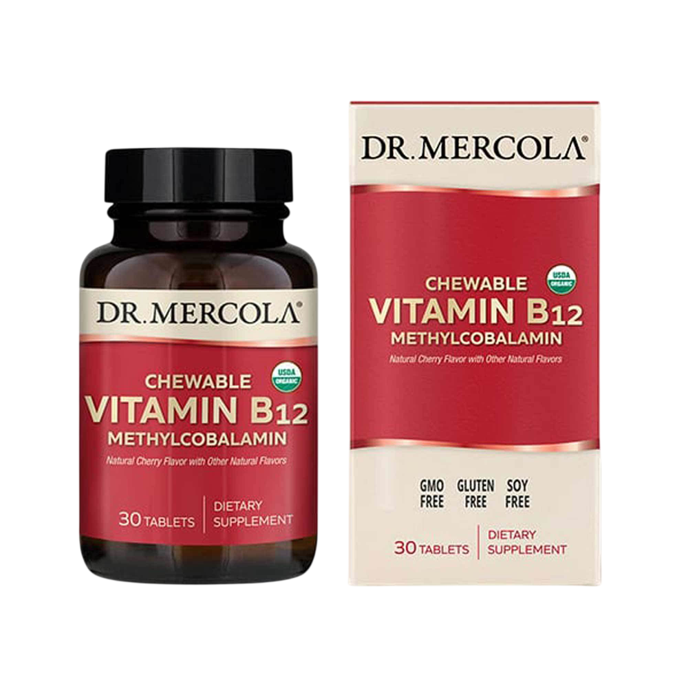Vitamin B12 Chewable, 30 Chewable Tablets