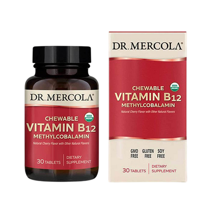 Vitamin B12 Chewable, 30 Chewable Tablets