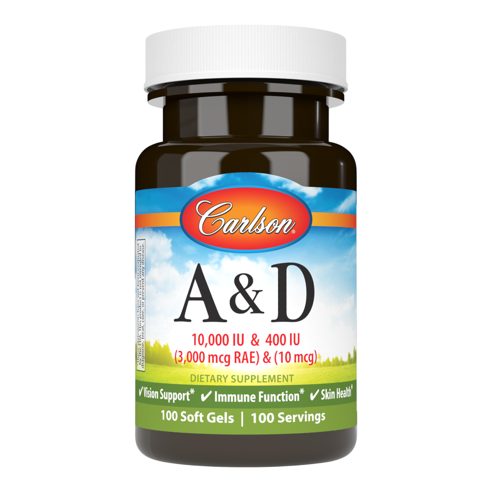 Vitamin A & D, 100 Softgels