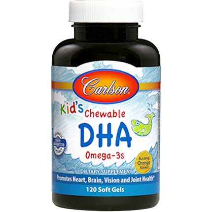 Kids Chewable DHA Omega-3s, 120 Softgels