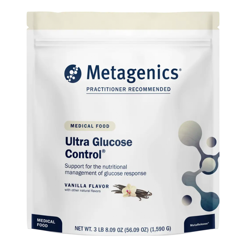 Ultra Glucose Control&reg;, Vanilla Flavor, 56.09 Oz (1590 g) Powder , Brand_Metagenics Form_Powder powder Size_27.16 Oz