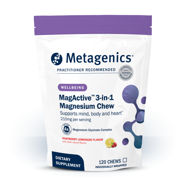MagActive™ 3-in1 Magnesium Chew, Raspberry Lemonade Flavor, 120 Chewables , Form_Chewables