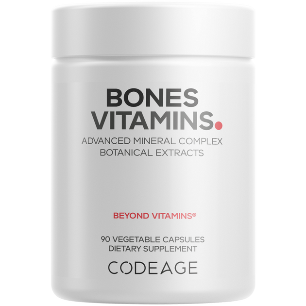 Bones Vitamins+, 90 Capsules
