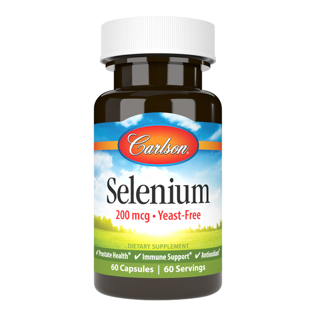 Selenium 200mcg, 60 Capsules