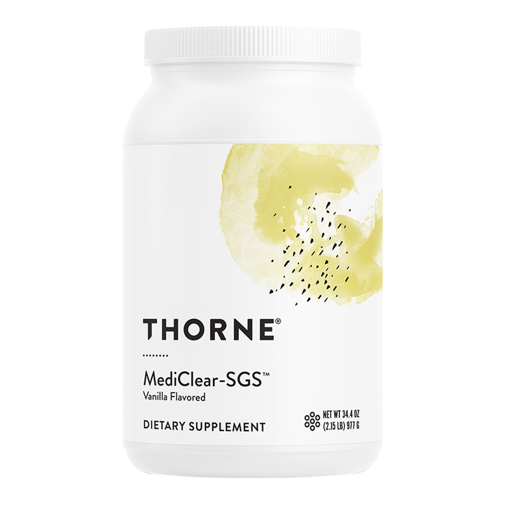MediClear-SGS Vanilla, 978 g Powder , Brand_Thorne Research Form_Powder Size_978 g