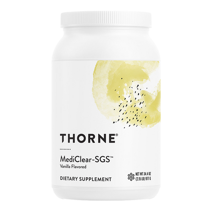 MediClear-SGS Vanilla, 978 g Powder , Brand_Thorne Research Form_Powder Size_978 g