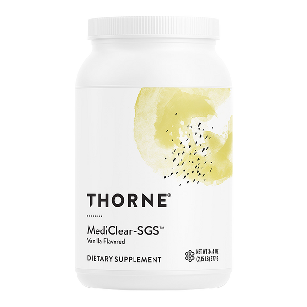 MediClear-SGS Vanilla, 978 g Powder , Brand_Thorne Research Form_Powder Size_978 g