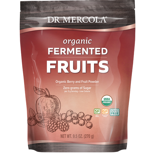 Organic Fermented Fruits, 270 g Powder