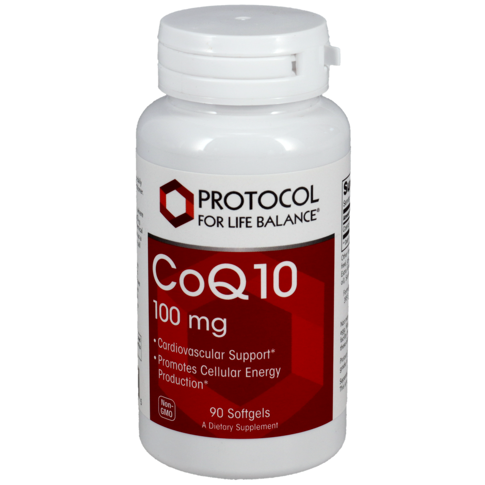CoQ10 100mg, 90 Softgel Capsules , Brand_Protocol for Life Balance Form_Softgels Requires Consultation Size_90 Softgel Capsules softgels
