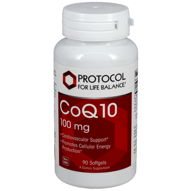 CoQ10 100mg, 90 Softgel Capsules , Brand_Protocol for Life Balance Form_Softgels Requires Consultation Size_90 Softgel Capsules softgels