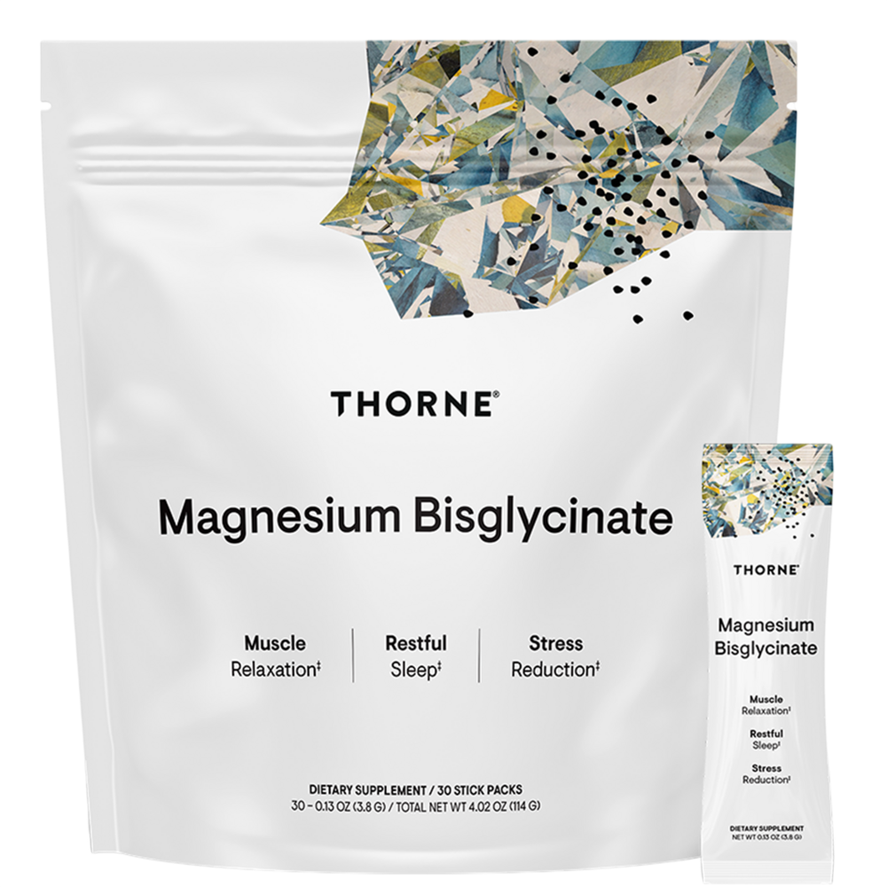 Magnesium Bisglycinate, 30 Packets , Brand_Thorne Research Form_Packets Size_30 Packets