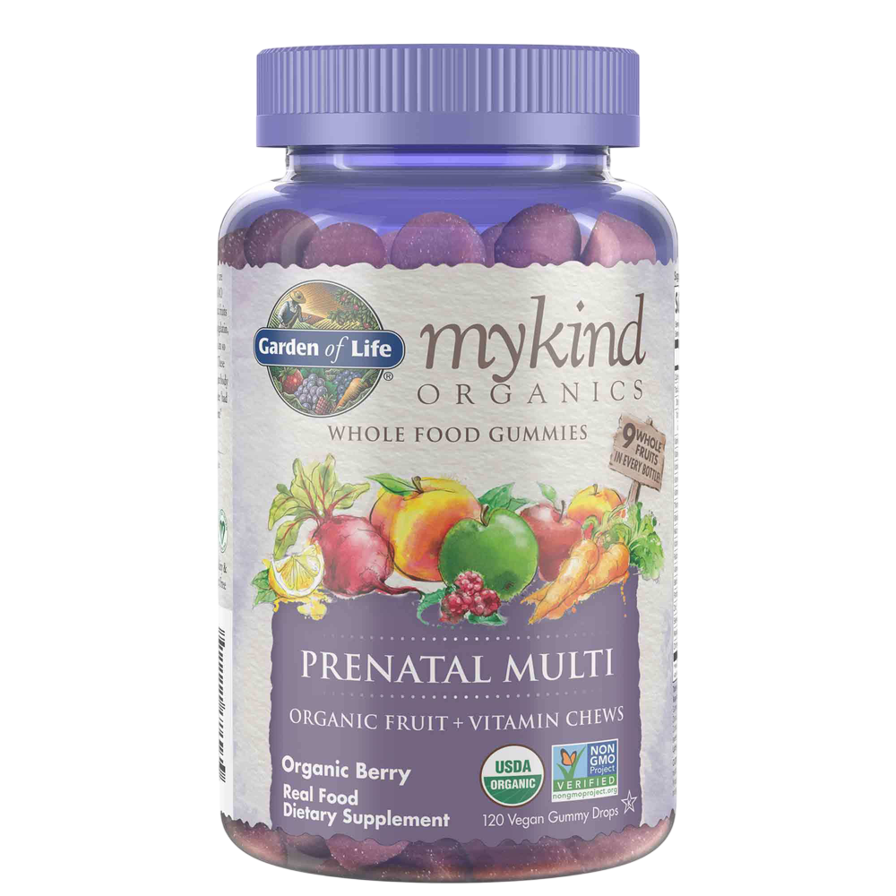 mykind Organics Prenatal Gummy Multi - Berry, 120 Gummies