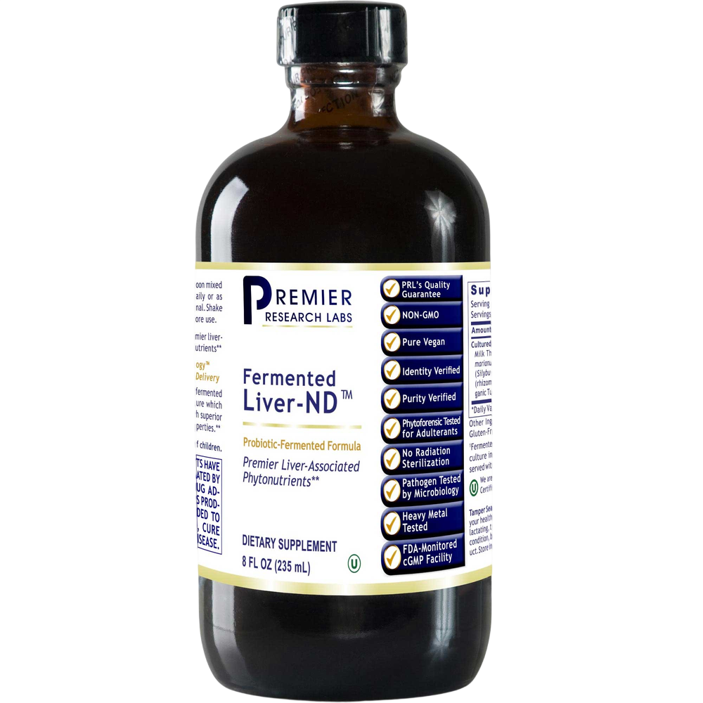 Fermented Liver-ND™, 235 Milliliters , Brand_Premier Research Labs Form_Liquid liquid Requires Consultation Size_235 Milliliters