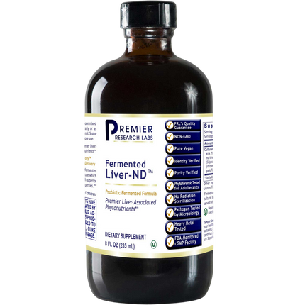 Fermented Liver-ND™, 235 Milliliters , Brand_Premier Research Labs Form_Liquid liquid Requires Consultation Size_235 Milliliters
