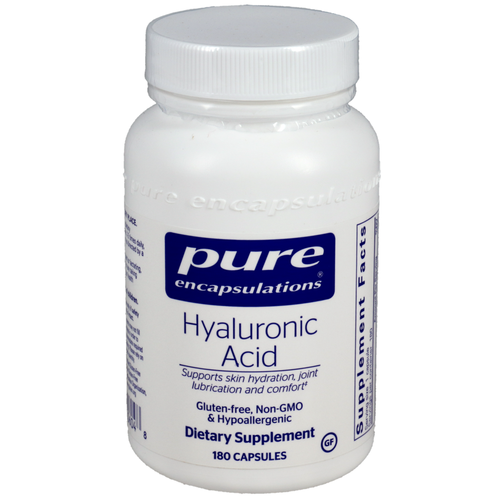 Hyaluronic Acid, 180 Capsules , Brand_Pure Encapsulations caps Emersons