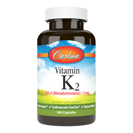 Vitamin K2 as MK-4, 180 Capsules