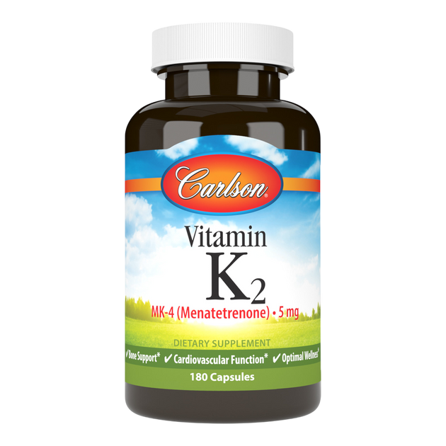 Vitamin K2 as MK-4, 180 Capsules