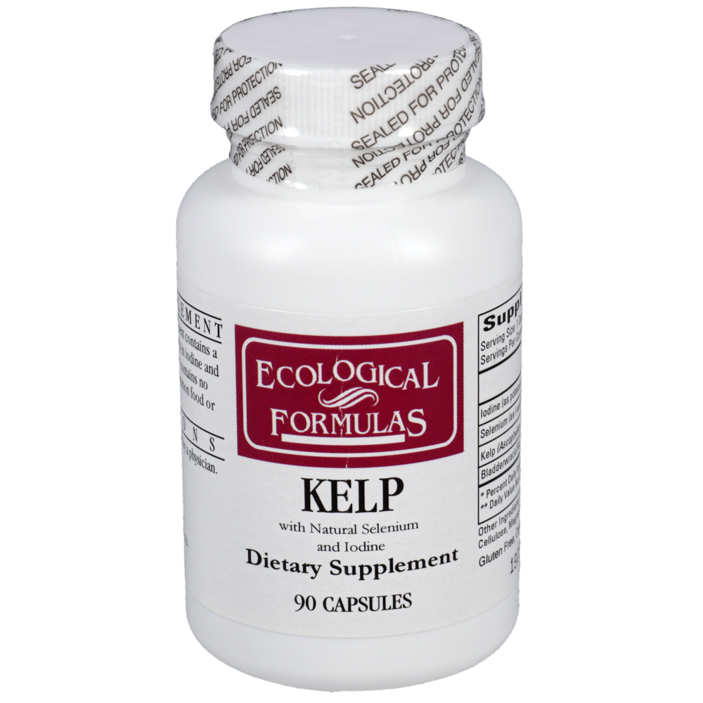 Kelp w/Selenomethionine and Iodine, 90 Capsules