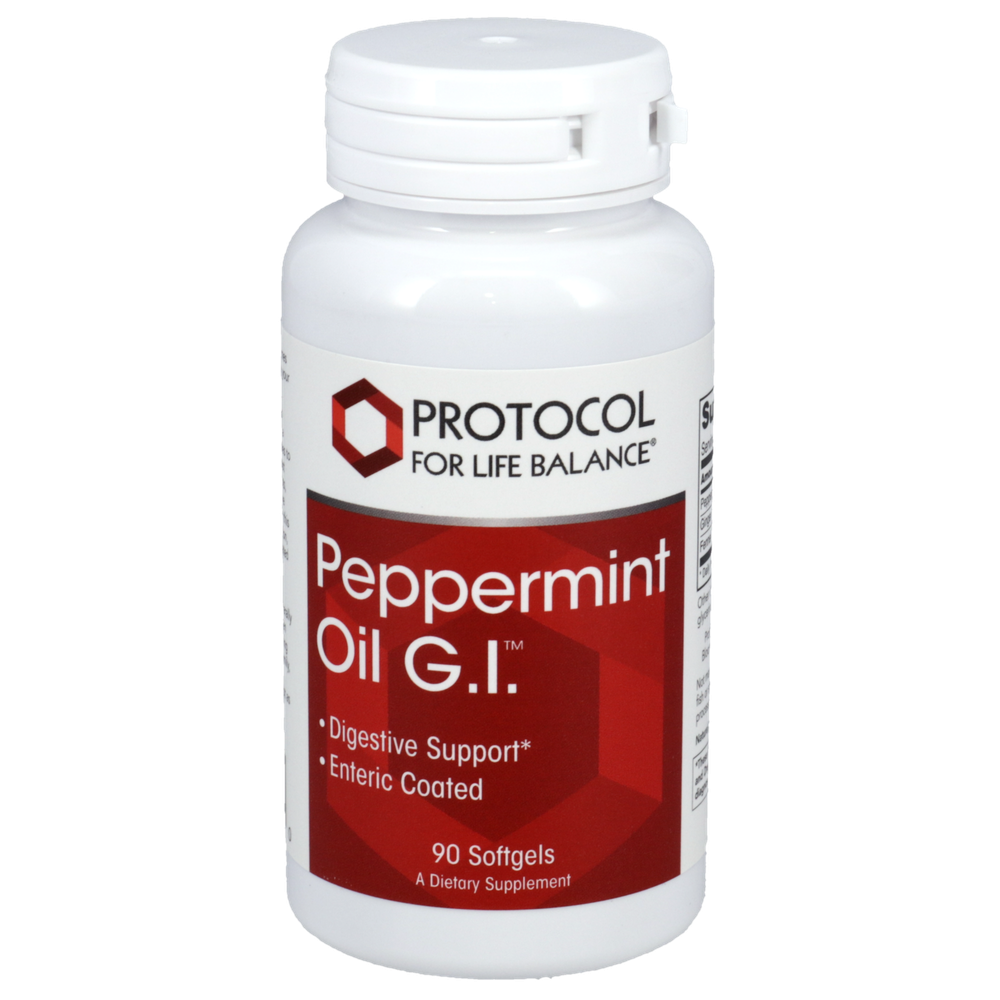 Peppermint Oil G.I., 90 Softgel Capsules , Brand_Protocol for Life Balance Form_Softgels Requires Consultation Size_90 Softgel Capsules softgels