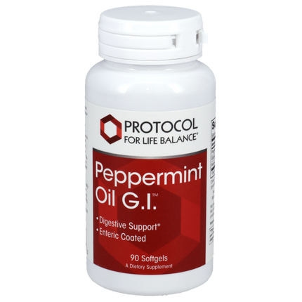 Peppermint Oil G.I., 90 Softgel Capsules , Brand_Protocol for Life Balance Form_Softgels Requires Consultation Size_90 Softgel Capsules softgels