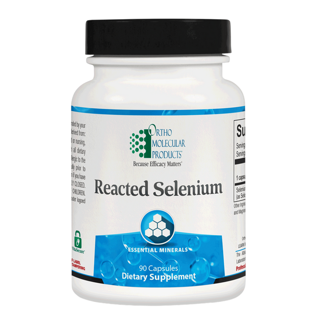 Reacted Selenium, 90 capsules , Brand_Ortho Molecular caps Form_Capsules Requires Consultation Size_90 Caps